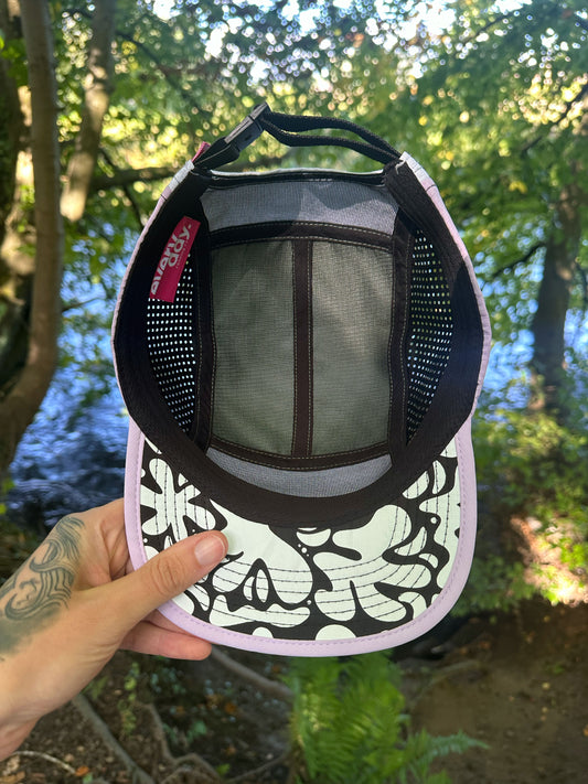 Flower Power Running Cap