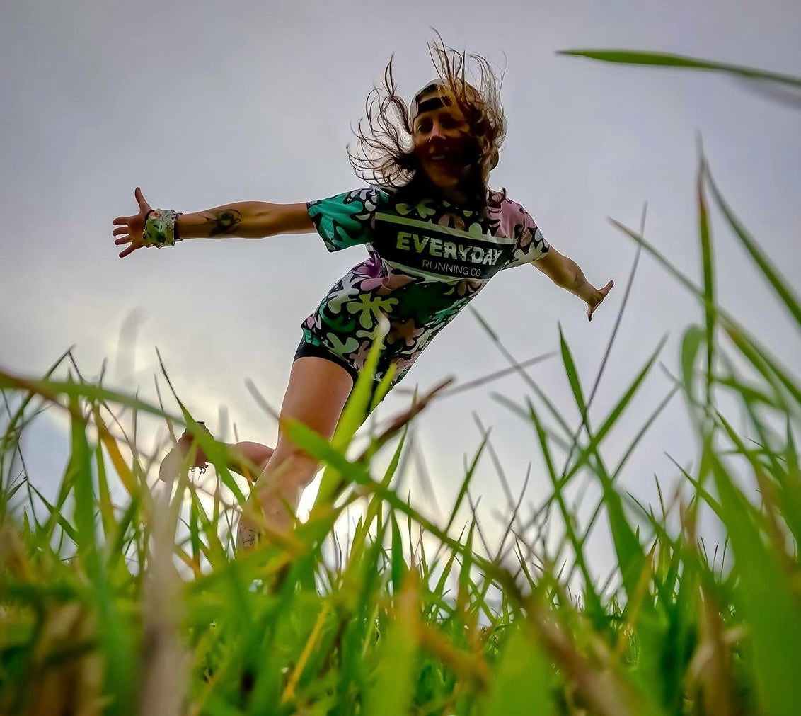 Flower Power Running T-shirt