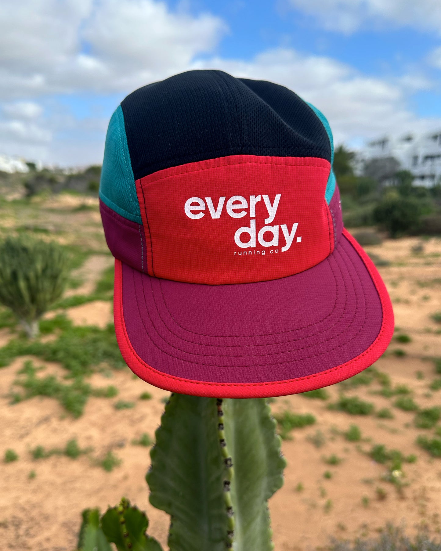 Cherry Red / Teal