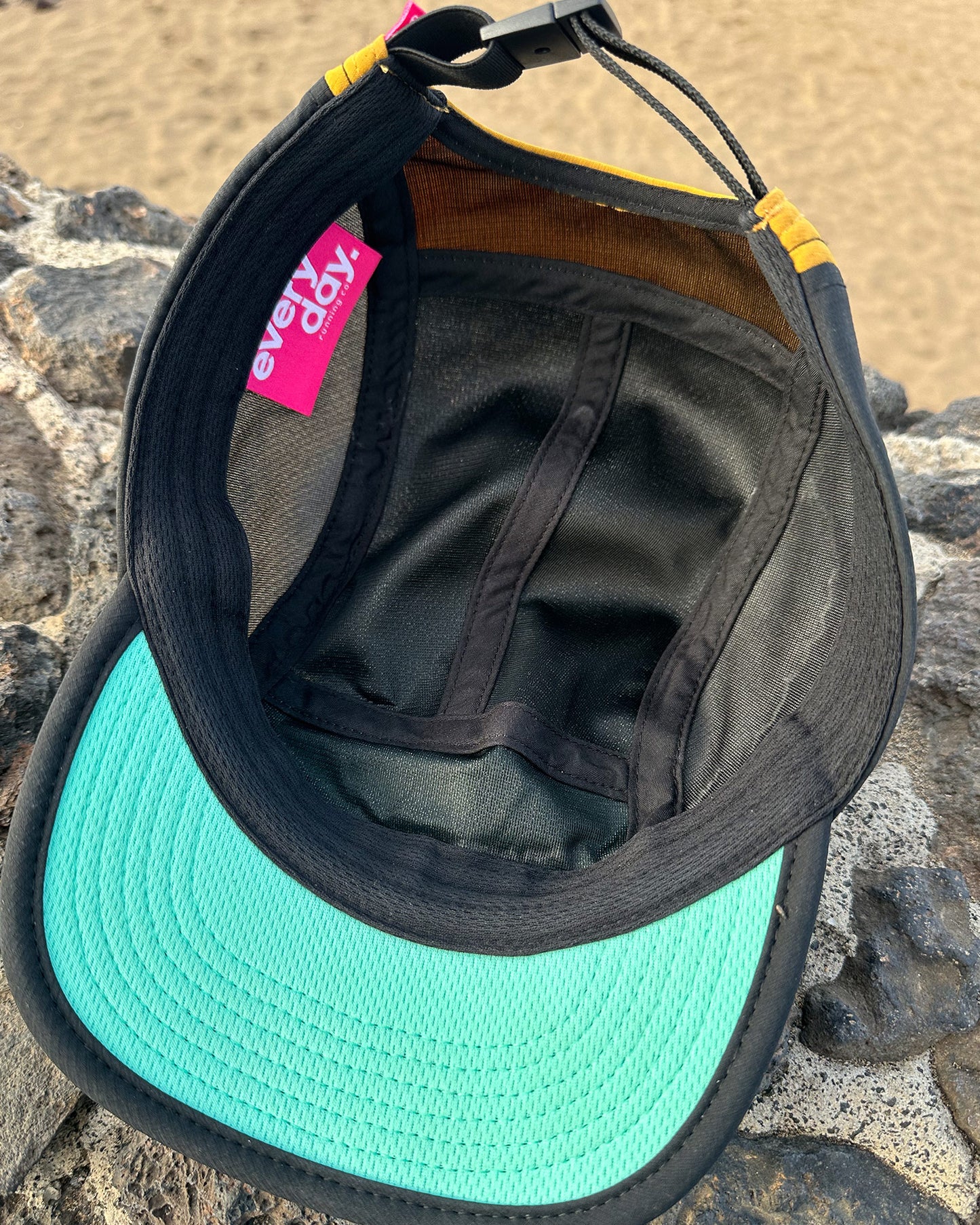 Classic Running Cap - Green Trees / Mustard