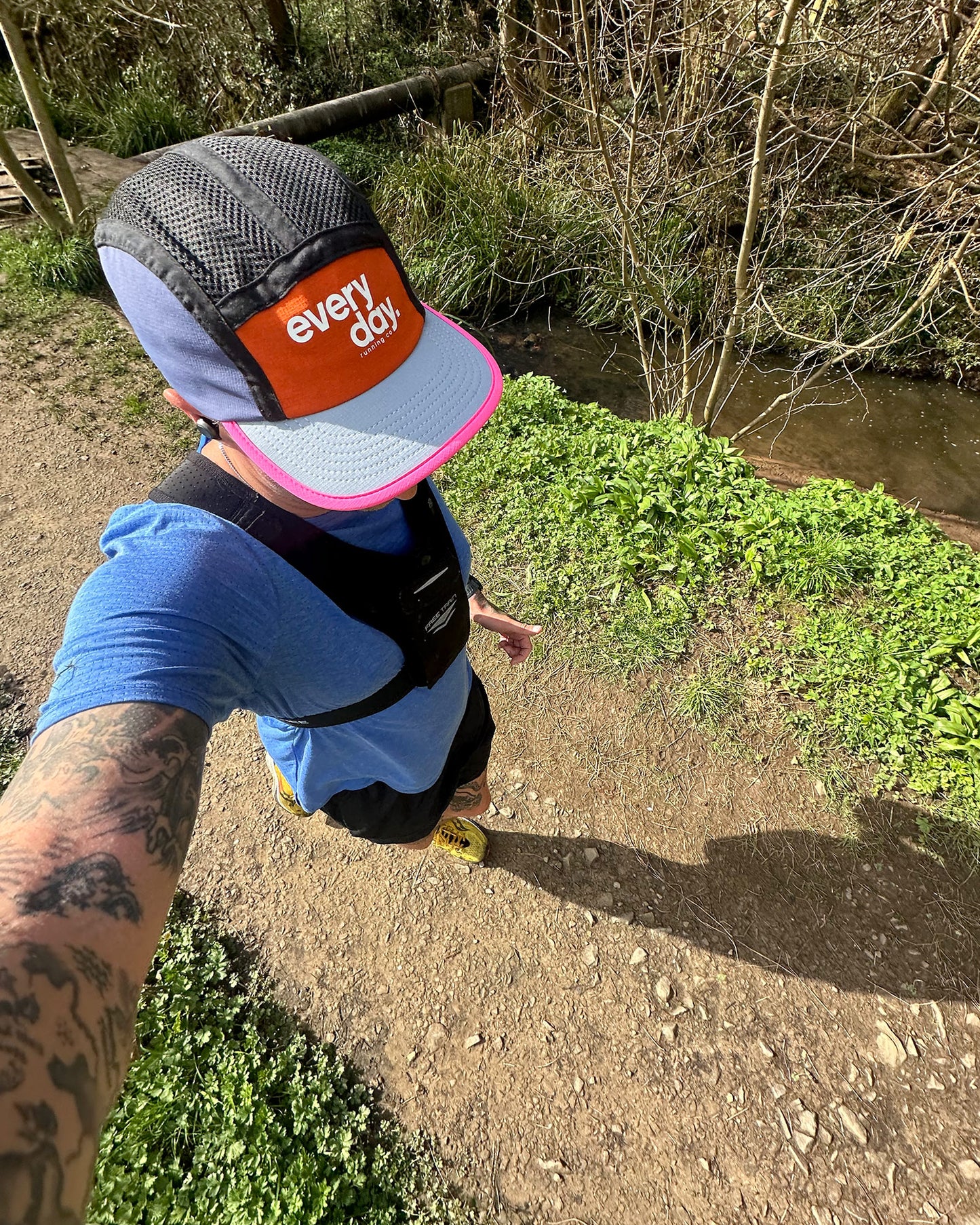 Mesh Top Running Cap