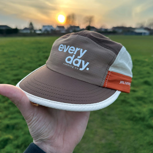Lightweight Running Cap - Taupe / Mushroom