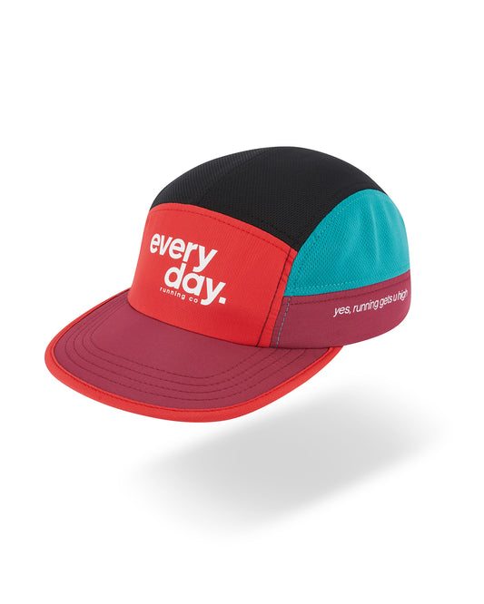 Cherry Red / Teal